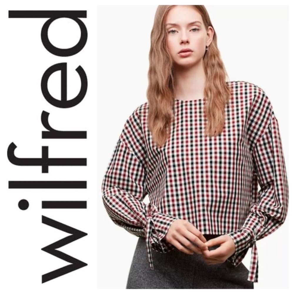 Wilfred: Elodie Gingham Blouse